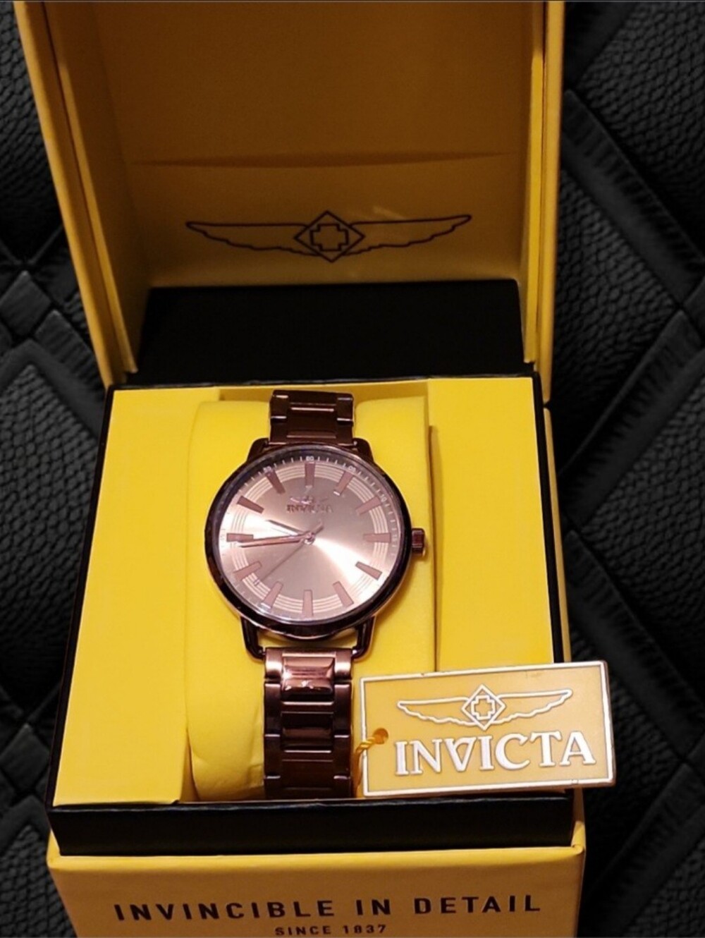 Invicta Wildflower Women's Watch -38mm, Brown Stainless Steel